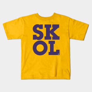 Block Script "LOVE SKOL" Kids T-Shirt